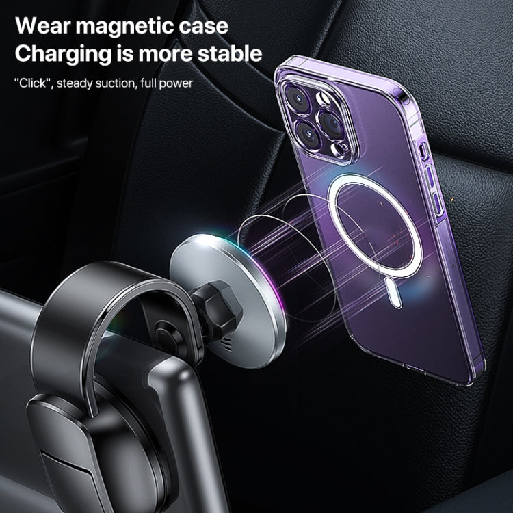 Yesido C292 15W Magnetic Suction Wireless Charging Car Holder - Wireless Charger Holders by Yesido | Online Shopping UK | buy2fix
