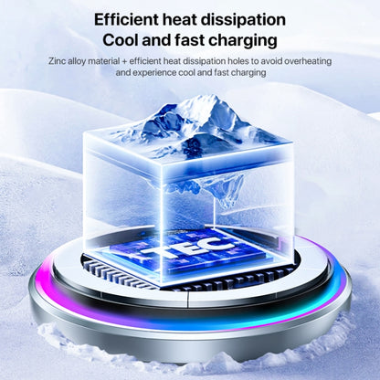 Yesido C292 15W Magnetic Suction Wireless Charging Car Holder - Wireless Charger Holders by Yesido | Online Shopping UK | buy2fix