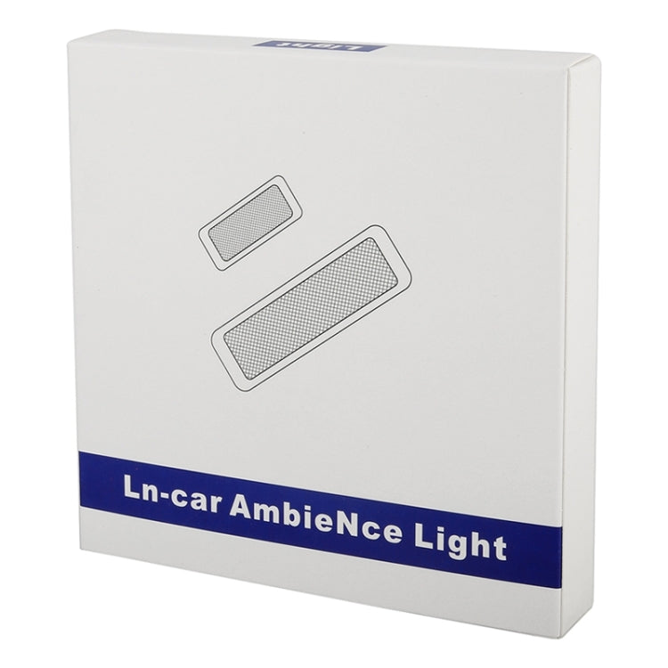 Car 4 in 1 LED Ambient Light Door Decorative Light (White Light) - Atmosphere lights by buy2fix | Online Shopping UK | buy2fix