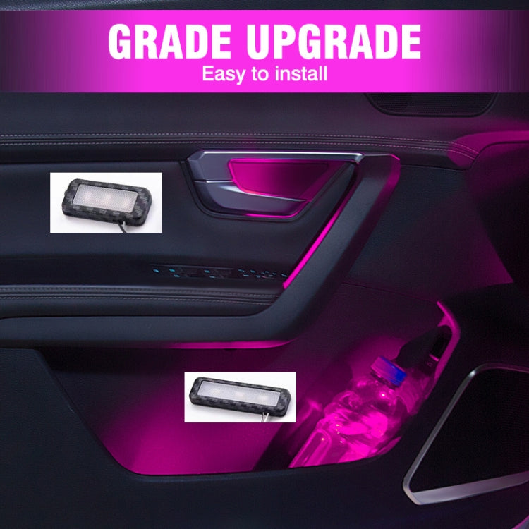 Car 4 in 1 LED Ambient Light Door Decorative Light (White Light) - Atmosphere lights by buy2fix | Online Shopping UK | buy2fix