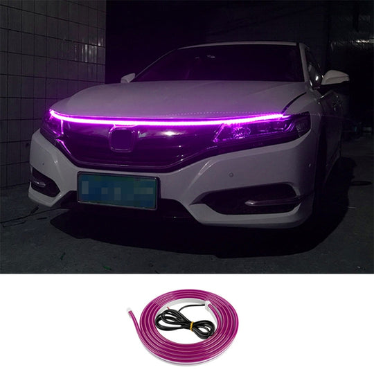 1.5m Car Daytime Running Super Bright Decorative LED Atmosphere Light (Pink Light)