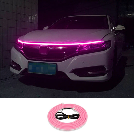 1.8m Car Daytime Running Super Bright Decorative LED Atmosphere Light (Pink Light) - Decorative Lights by buy2fix | Online Shopping UK | buy2fix