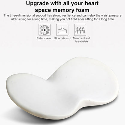 Car mini Seat Cushion Breathable Lumbar Seat Mat (Beige) by buy2fix