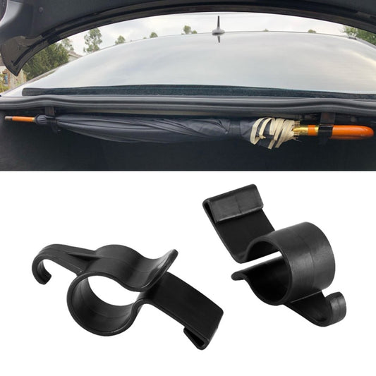 2pcs / Pack Car Trunk Umbrella Holder Multi-function Hook - Towing Bars by buy2fix | Online Shopping UK | buy2fix