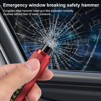 Car Multi-functional Emergency Safety Hammer Temporary Parking Dual Number Plate (Grey) - Emergency Hammer by buy2fix | Online Shopping UK | buy2fix