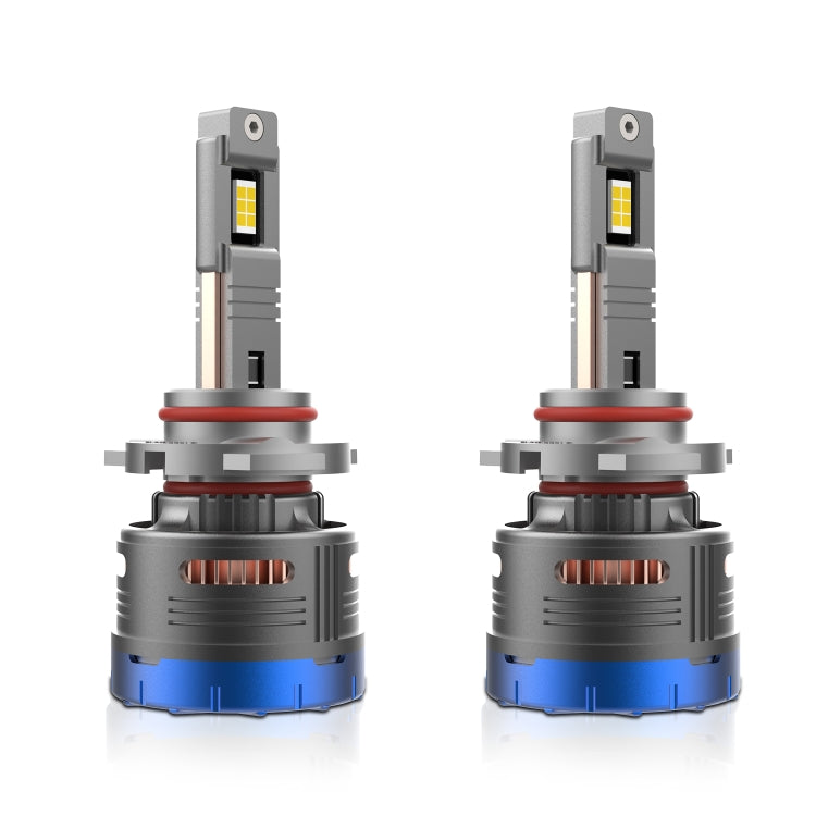 P13 1 Pair 9006 / HB4 DC10-32V / 60W / 6000K / 6500LM Car Liquid Metal LED Headlight by buy2fix