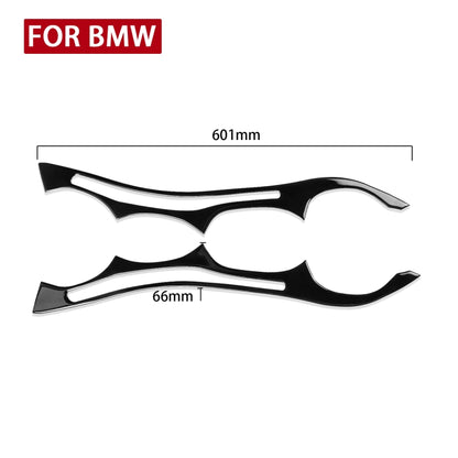 Pair Car Lamp Eyebrow Soft Decorative Sticker for BMW E60 5 Series 2004-2010 - Lamp Decoration by buy2fix | Online Shopping UK | buy2fix