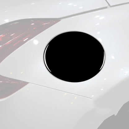 For Nissan 370Z Z34 2009- Car Fuel Tank Cap Decorative Sticker, Left and Right Drive Universal (Black) - Car Interior Mouldings by buy2fix | Online Shopping UK | buy2fix