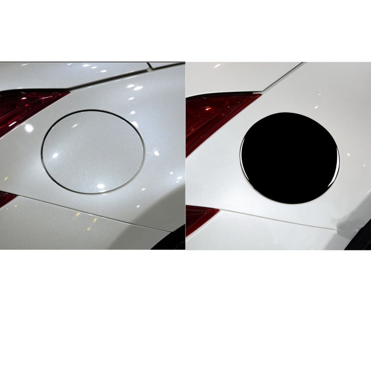 For Nissan 370Z Z34 2009- Car Fuel Tank Cap Decorative Sticker, Left and Right Drive Universal (Black) - Car Interior Mouldings by buy2fix | Online Shopping UK | buy2fix