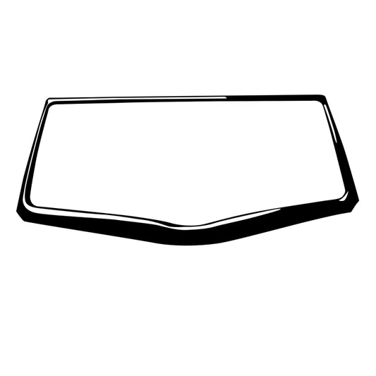 For Nissan 370Z Z34 2009- Car Multimedia Navigation Button Panel Decorative Sticker, Left and Right Drive Universal (Black) - Car Interior Mouldings by buy2fix | Online Shopping UK | buy2fix