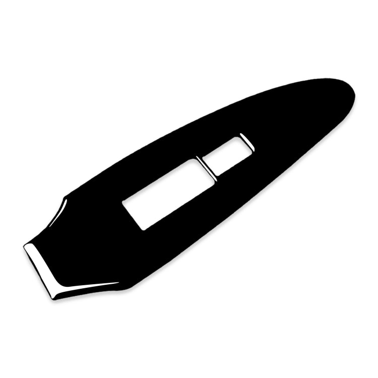 For Nissan 370Z Z34 2009- 2 in 1 Car Window Lift Panel Decorative Sticker, Left Drive (Black) - Car Interior Mouldings by buy2fix | Online Shopping UK | buy2fix