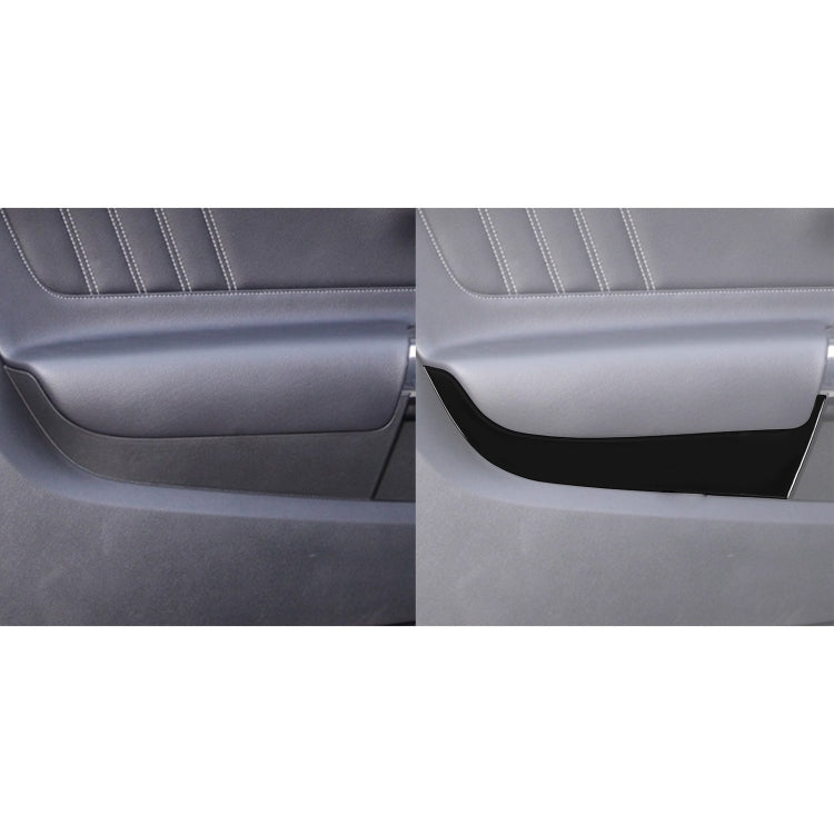 For Ford Mustang 2015-2020 Car Front Door Panel Decorative Sticker, Left and Right Drive Universal (Black) - Car Interior Mouldings by buy2fix | Online Shopping UK | buy2fix