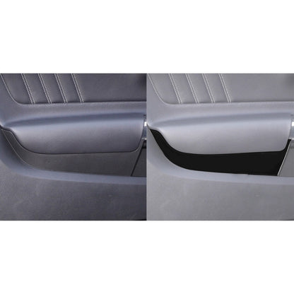 For Ford Mustang 2015-2020 Car Front Door Panel Decorative Sticker, Left and Right Drive Universal (Black) - Car Interior Mouldings by buy2fix | Online Shopping UK | buy2fix