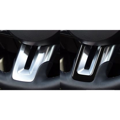 For Ford Mustang 2015-2020 Car Steering Wheel Button Frame Decorative Sticker, Left and Right Drive Universal (Black) - Car Interior Mouldings by buy2fix | Online Shopping UK | buy2fix