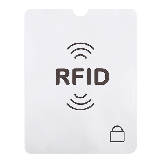100pcs Aluminum Foil Anti Theft RFID Blocking Sleeve Passport Passbook Protector, Size: 13.5*10.5cm - Antimagnetic RFID Package by buy2fix | Online Shopping UK | buy2fix