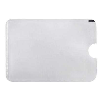 100pcs Aluminum Foil Anti Theft RFID Blocking Sleeve Card Protector, Size: 9.1*6.3cm - Antimagnetic RFID Package by buy2fix | Online Shopping UK | buy2fix