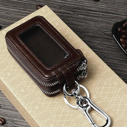 TP-9009 Double-deck Multi-function Car Key Bag(Coffee) by buy2fix