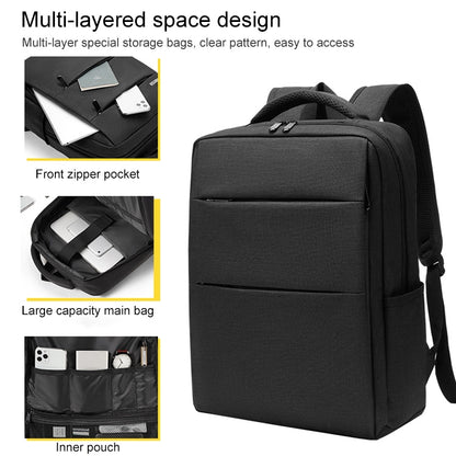 cxs-605 Multifunctional Oxford Cloth Laptop Bag Backpack(Black) by buy2fix