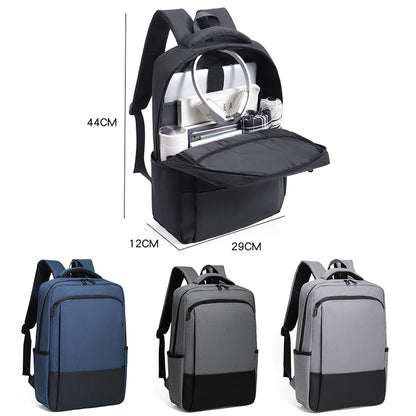 cxs-611 Multifunctional Oxford Laptop Bag Backpack(Dark Gray) - Backpack by buy2fix | Online Shopping UK | buy2fix