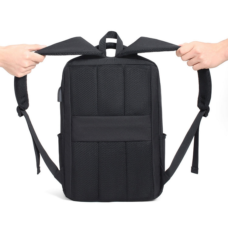 cxs-611 Multifunctional Oxford Laptop Bag Backpack(Dark Gray) - Backpack by buy2fix | Online Shopping UK | buy2fix