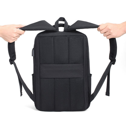 cxs-611 Multifunctional Oxford Laptop Bag Backpack(Dark Gray) - Backpack by buy2fix | Online Shopping UK | buy2fix