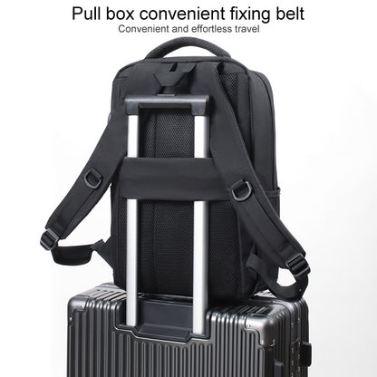 cxs-611 Multifunctional Oxford Laptop Bag Backpack(Dark Gray) - Backpack by buy2fix | Online Shopping UK | buy2fix