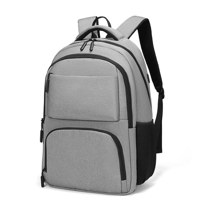 cxs-615 Multifunctional Oxford Laptop Bag Backpack (Light Grey) by buy2fix