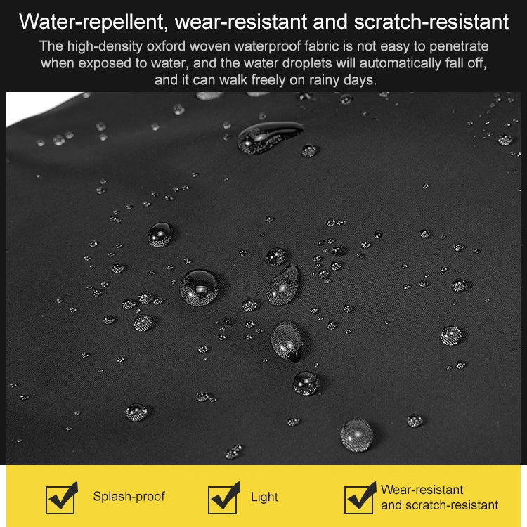 cxs-7103 Multifunctional Oxford Laptop Bag Backpack (Black) by buy2fix