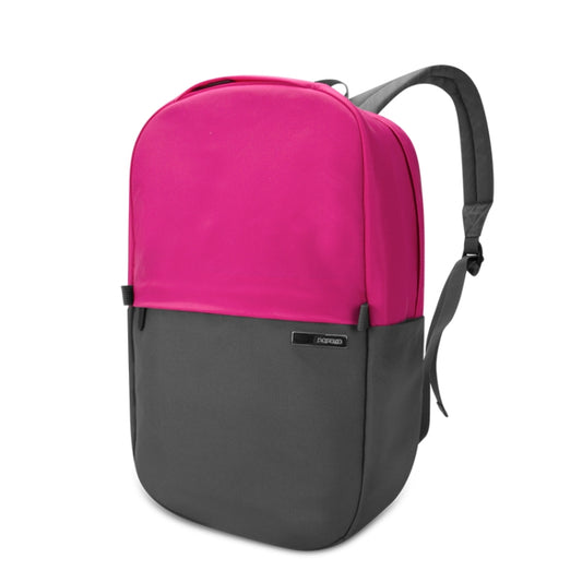 POFOKO XY Series 13.3 inch Fashion Color Matching Multi-functional Backpack Computer Bag, Size: S (Rose Red) - Backpack by POFOKO | Online Shopping UK | buy2fix