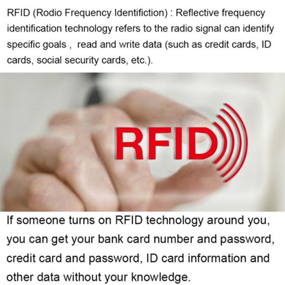 10 PCS Aluminum Foil RFID Blocking Credit Card ID Bank Card Case Card Holder Cover, Size: 9.1*6.3cm - Antimagnetic RFID Package by buy2fix | Online Shopping UK | buy2fix