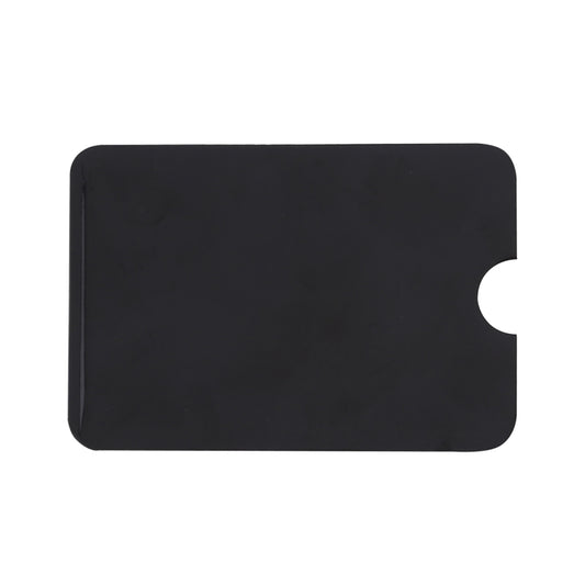 100pcs Aluminum Foil RFID Blocking Credit Card ID Bank Card Case Card Holder Cover, Size: 9 x 6.3cm (Black) - Antimagnetic RFID Package by buy2fix | Online Shopping UK | buy2fix