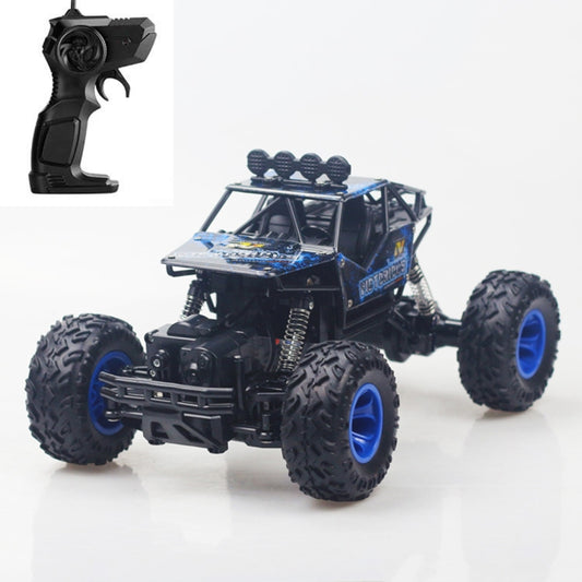 HD6026 1:16 Large Alloy Climbing Car Mountain Cross-country Four-wheel Drive Remote Control Car Toy, Size: 28cm(Blue) - RC Cars by buy2fix | Online Shopping UK | buy2fix
