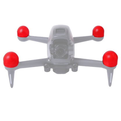 Sunnylife FV-Q9308 4 PCS Motor Protective Cover Motors Silicone Cap Protector for DJI FPV (Red) -  by Sunnylife | Online Shopping UK | buy2fix