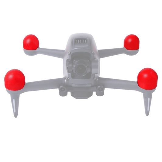 Sunnylife FV-Q9308 4 PCS Motor Protective Cover Motors Silicone Cap Protector for DJI FPV (Red) -  by Sunnylife | Online Shopping UK | buy2fix