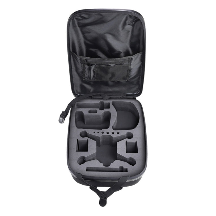 Waterproof Backpack Shoulders Turtle Hard Case Storage Box Outdoor Travel Bag for DJI FPV(Dark Gray) - Case & Bags by buy2fix | Online Shopping UK | buy2fix