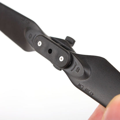 2 Pairs 4730F Foldable Quick-Release CW / CCW Propellers for DJI Spark(Gold) by buy2fix