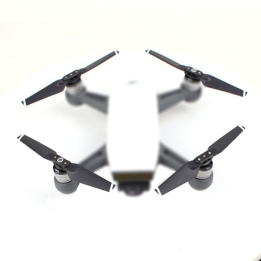 2 Pairs 4730F Foldable Quick-Release CW / CCW Propellers for DJI Spark(White) - For DJI Spark Series by buy2fix | Online Shopping UK | buy2fix