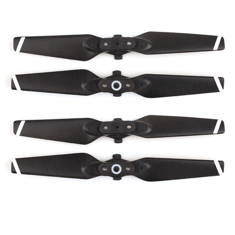 2 Pairs 4730F Foldable Quick-Release CW / CCW Propellers for DJI Spark(White) - For DJI Spark Series by buy2fix | Online Shopping UK | buy2fix