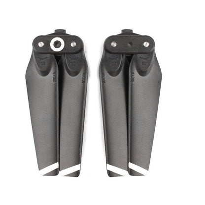 2 Pairs 4730F Foldable Quick-Release CW / CCW Propellers for DJI Spark(White) - For DJI Spark Series by buy2fix | Online Shopping UK | buy2fix