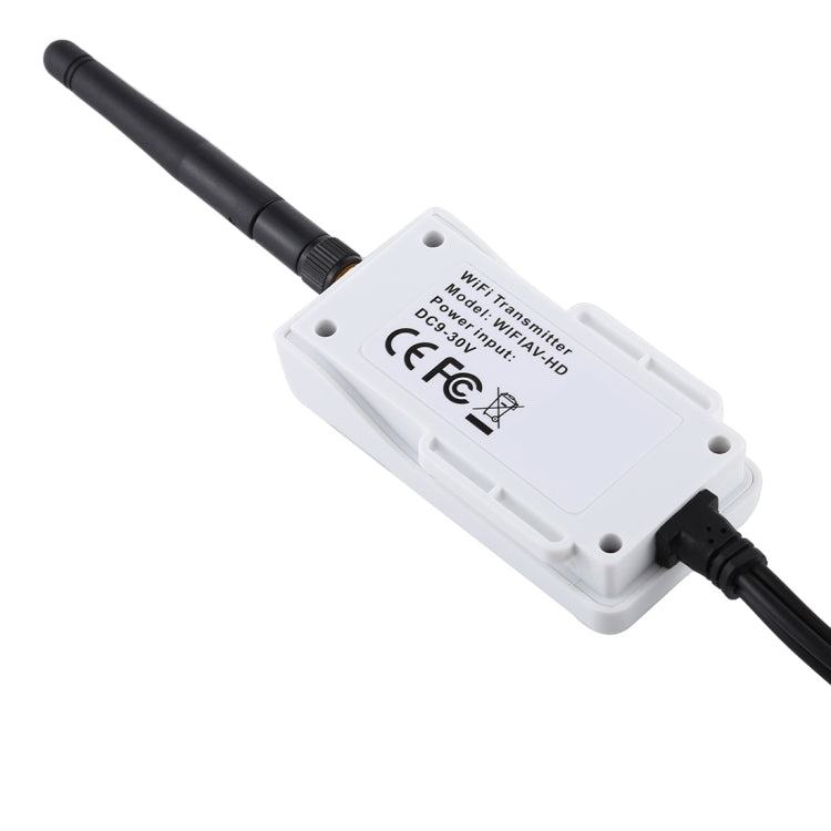 903S WiFi HD Video Transmitter for Car, with Bus Rear View Surveillance Camera(White) by buy2fix