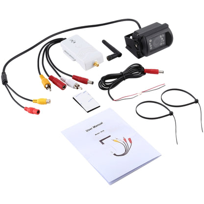 903S WiFi HD Video Transmitter for Car, with Bus Rear View Surveillance Camera(White) by buy2fix