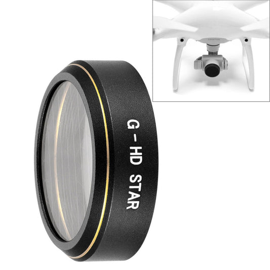 HD Drone Star Effect 6-Point Lens Filter for DJI Phantom 4 Pro -  by buy2fix | Online Shopping UK | buy2fix
