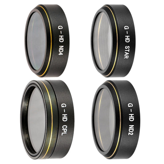 4 in 1 HD Drone Star Effect + ND2 + ND4 + CPL Lens Filter Kits for DJI Phantom 4 Pro -  by buy2fix | Online Shopping UK | buy2fix