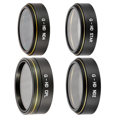 4 in 1 HD Drone Star Effect + ND2 + ND4 + CPL Lens Filter Kits for DJI Phantom 4 Pro -  by buy2fix | Online Shopping UK | buy2fix
