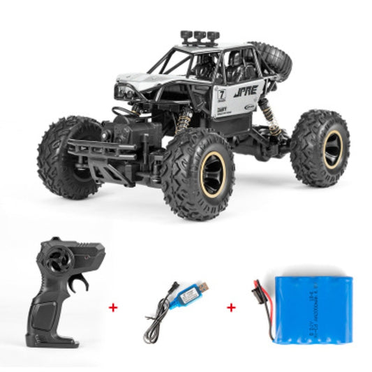 HD6241 1:16 Mountain-climbing Four-wheel Children Remote-controlled Off-road Vehicle Toy(Silver) - RC Cars by buy2fix | Online Shopping UK | buy2fix