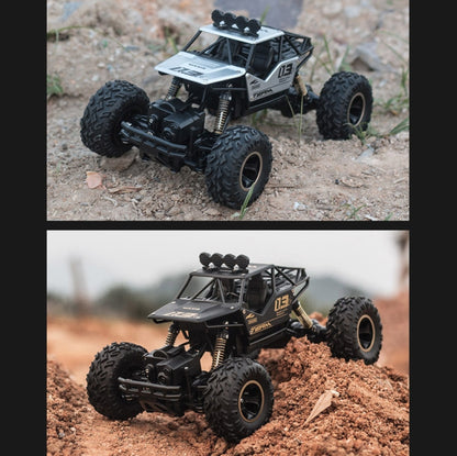 HD6141 1:16 Mountain-climbing Four-wheel Children Remote-controlled Off-road Vehicle Toy(Black) - RC Cars by buy2fix | Online Shopping UK | buy2fix