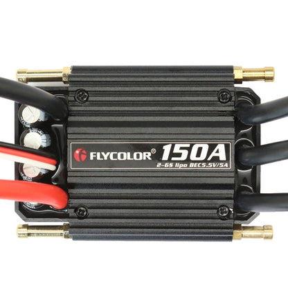 Flycolor Flymoster Series 150A 2-6S Waterproof Electronic Speed Controller for RC Boat by buy2fix