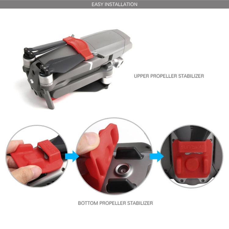 Sunnylife M2-Q9143 Propeller Stabilizers for DJI Mavic 2 Pro / Zoom(Black) - Others by Sunnylife | Online Shopping UK | buy2fix