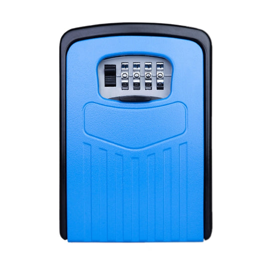Large Password Lock Metal Storage Box Villa Security Box Wall Cabinet Safety Box(Blue) - Safety Box by buy2fix | Online Shopping UK | buy2fix