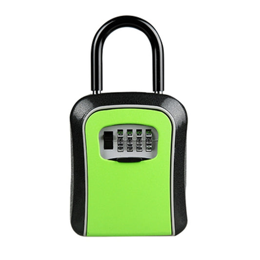 Car Password Lock Storage Box Security Box Hook Installation-free Safety Box(Green) - Safety Box by buy2fix | Online Shopping UK | buy2fix